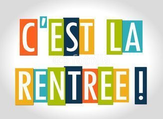 Planning de la rentrée