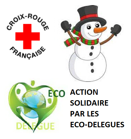 Don pour Noël – par les éco-délégués.